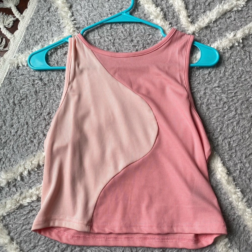 Pink Crop Top